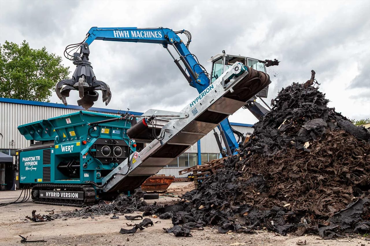 WERT PHANTOM 770 Hyperion electric-drive shredder